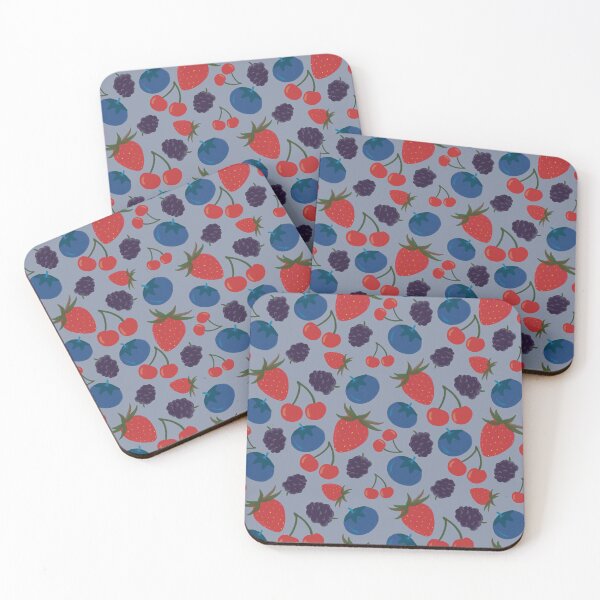 Item preview, Berry splash pattern designed and sold by AlyonaCo.