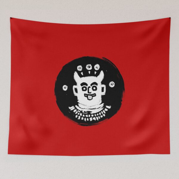 Item preview, Huma Devil - 02 - black & white  designed and sold by patricioguerra.