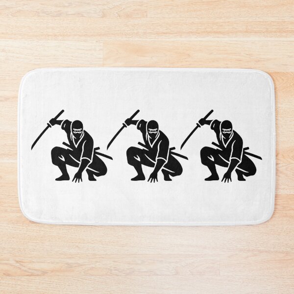 Item preview, Simple Japanese Logo - Three Ninja Silhouettes designed and sold by Studio-MiMi.