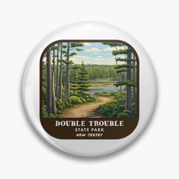 Item preview, Vintage CDouble Trouble State Park (New Jersey) designed and sold by RabbitK.