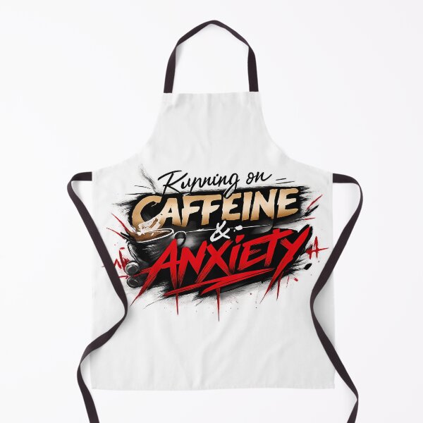 Item preview, Cafeine & Anxiety designed and sold by DesignNChill-Freelance.