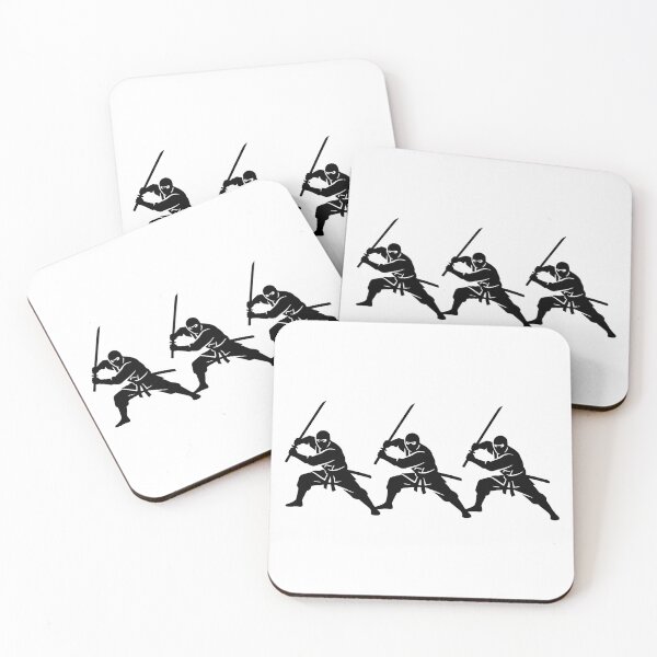 Item preview, Simple Japanese Logo - Three Ninja Silhouettes designed and sold by Studio-MiMi.