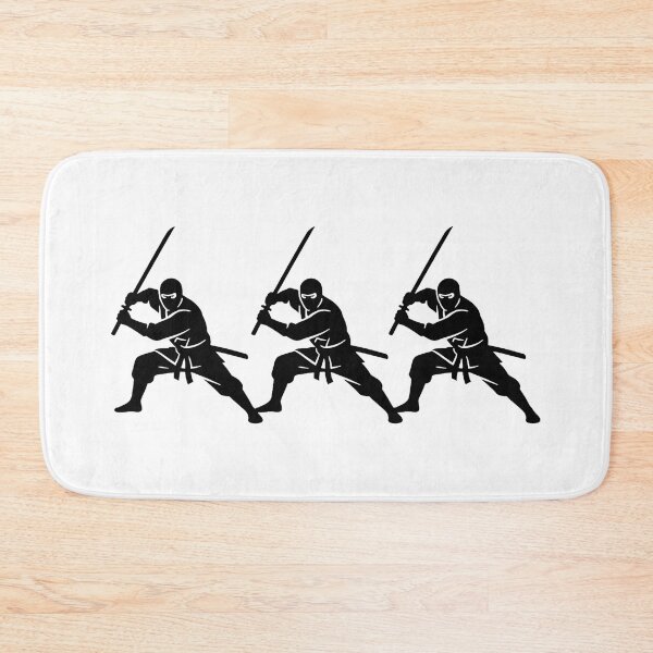 Item preview, Simple Japanese Logo - Three Ninja Silhouettes designed and sold by Studio-MiMi.