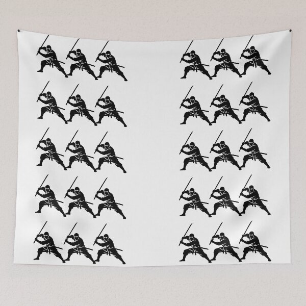 Item preview, Simple Japanese Logo - Three Ninja Silhouettes designed and sold by Studio-MiMi.