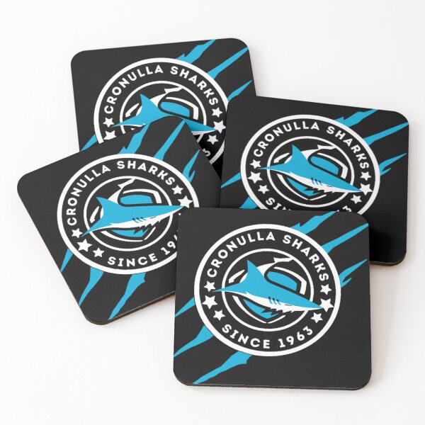 Item preview, Cronulla Sharks Since 1963 Badge Logo designed and sold by Md Sajib Rahman  Antor.
