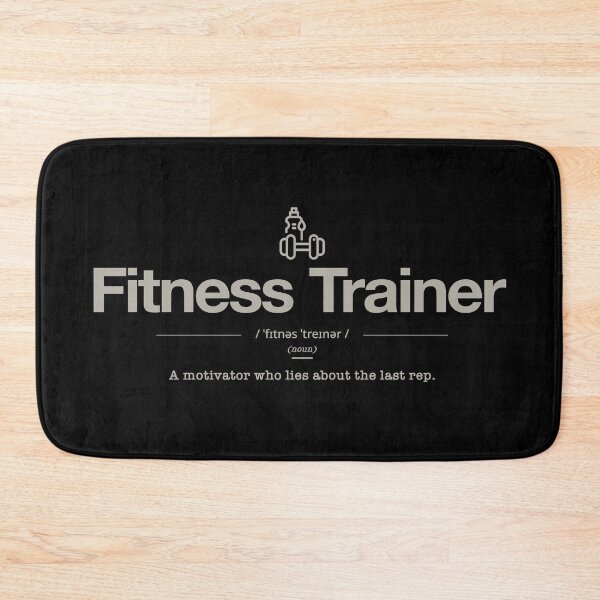 Item preview, Fitness Trainer Dictionary Definition – Funny Gym Coach Tee designed and sold by PixelGrafiks.