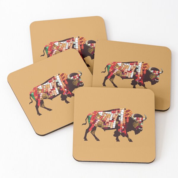 Item preview, Bison Mosaic designed and sold by designmari.