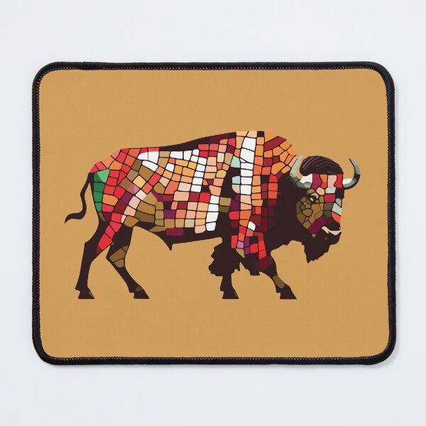 Item preview, Bison Mosaic designed and sold by designmari.