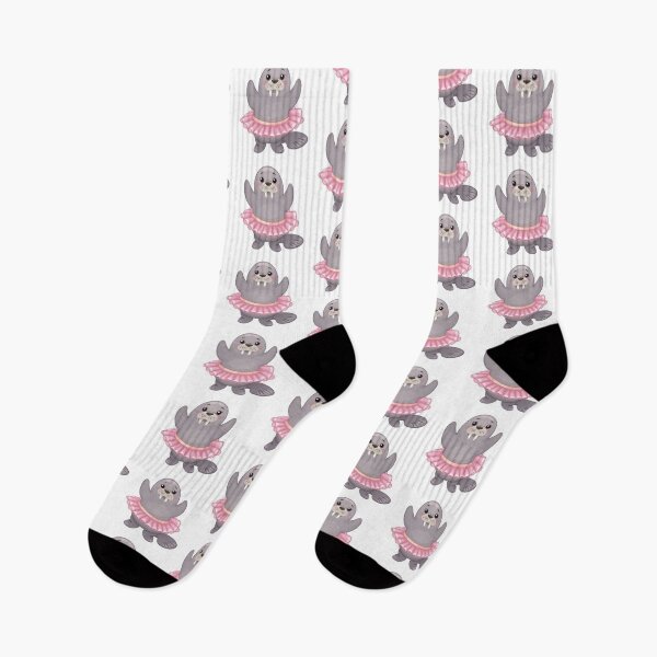 Item preview, Cute Manatee in Pink Tutu Ballet Pose designed and sold by burbankdesigns.