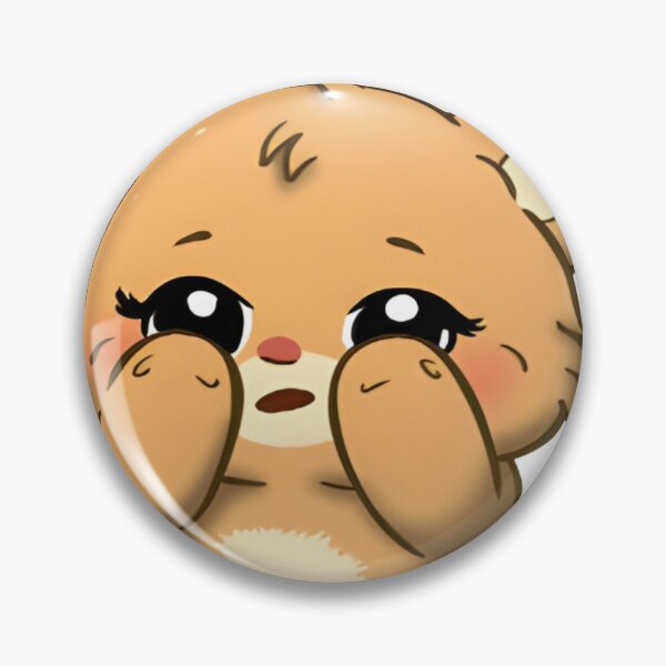 Item preview, Single Chibi Bear with an Embarrassed Expression  designed and sold by Velvet702.