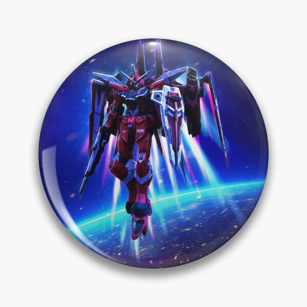 Item preview, justice Gundam space colony digital art  designed and sold by sabartgunpla.