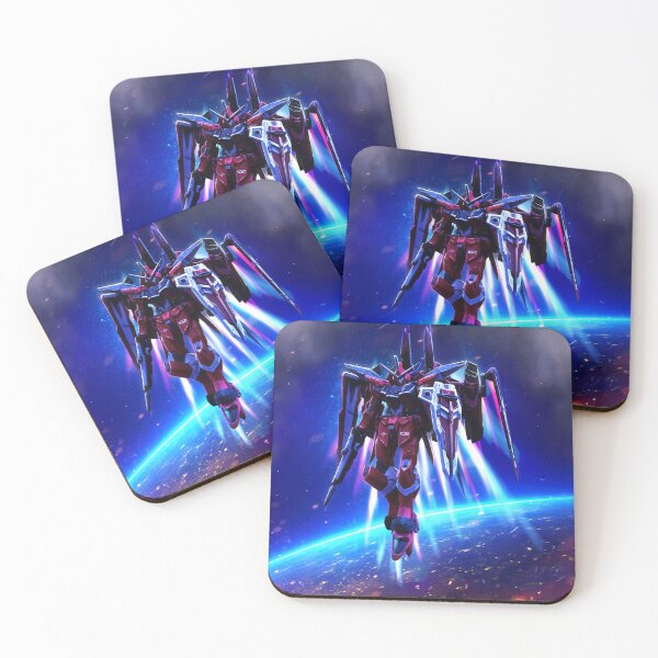 Item preview, justice Gundam space colony digital art  designed and sold by sabartgunpla.
