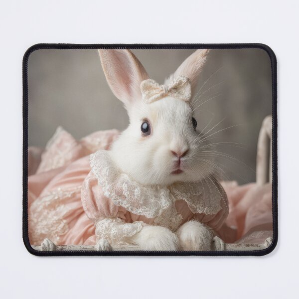 Item preview, Rabbit in Pink Dress designed and sold by Elisabeth Lucas.