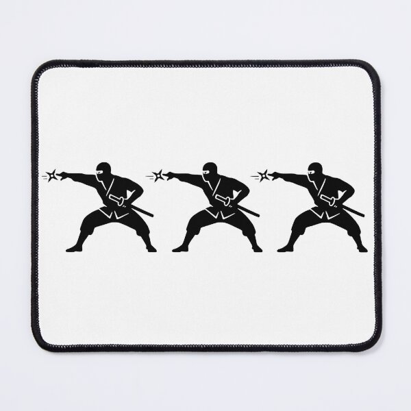 Item preview, Simple Japanese Logo - Three Ninja Silhouettes designed and sold by Studio-MiMi.