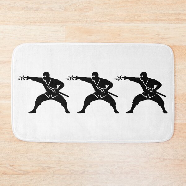 Item preview, Simple Japanese Logo - Three Ninja Silhouettes designed and sold by Studio-MiMi.