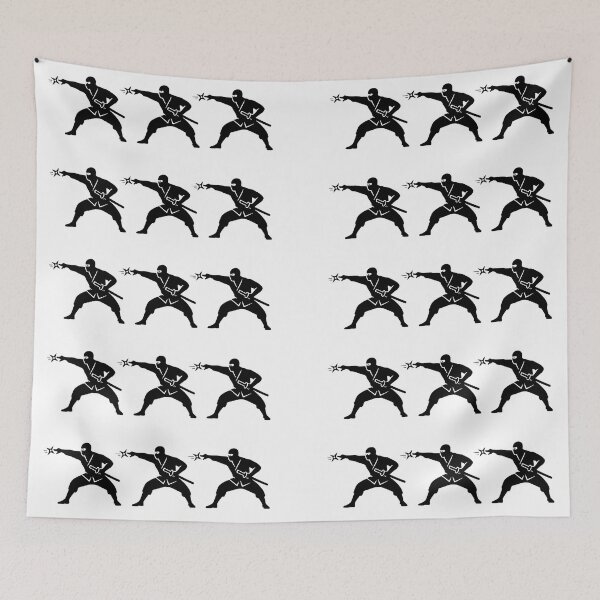 Item preview, Simple Japanese Logo - Three Ninja Silhouettes designed and sold by Studio-MiMi.