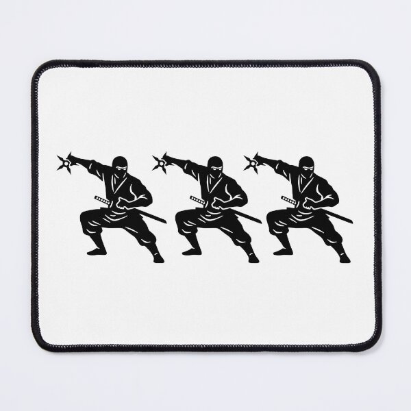 Item preview, Simple Japanese Logo - Three Ninja Silhouettes designed and sold by Studio-MiMi.