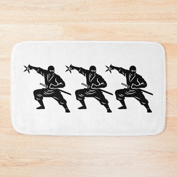 Item preview, Simple Japanese Logo - Three Ninja Silhouettes designed and sold by Studio-MiMi.