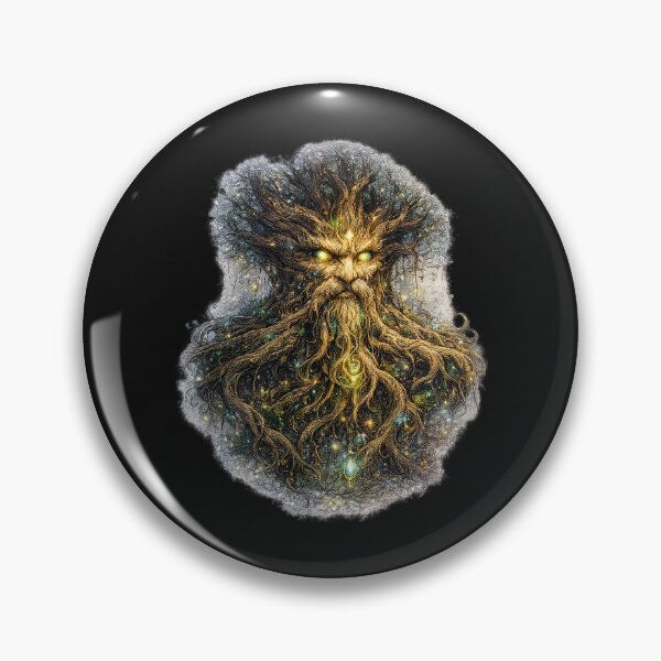 Item preview, Ancient Forest Spirit Rooted Guardian designed and sold by jannatbanigof.