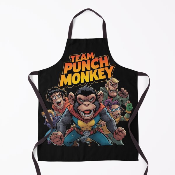 Item preview, Team Punch Monkey-baby monkey, cute, macaque, japan zoo fans designed and sold by ChameraDesign.