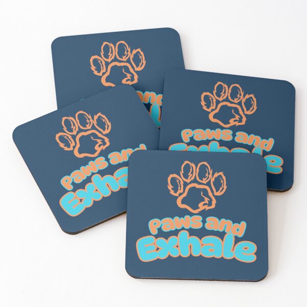 Item preview, Paws and Exhale - Minimalist Dog Lover designed and sold by VibeArtShop.