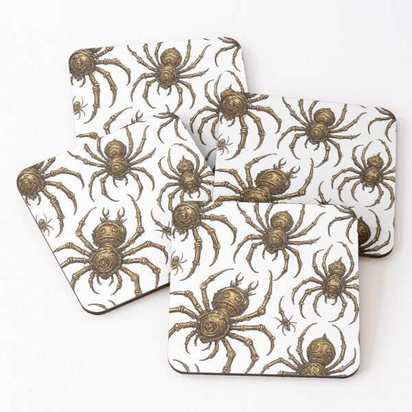 Item preview, Mechanical Spiders designed and sold by Jumbled Mind.