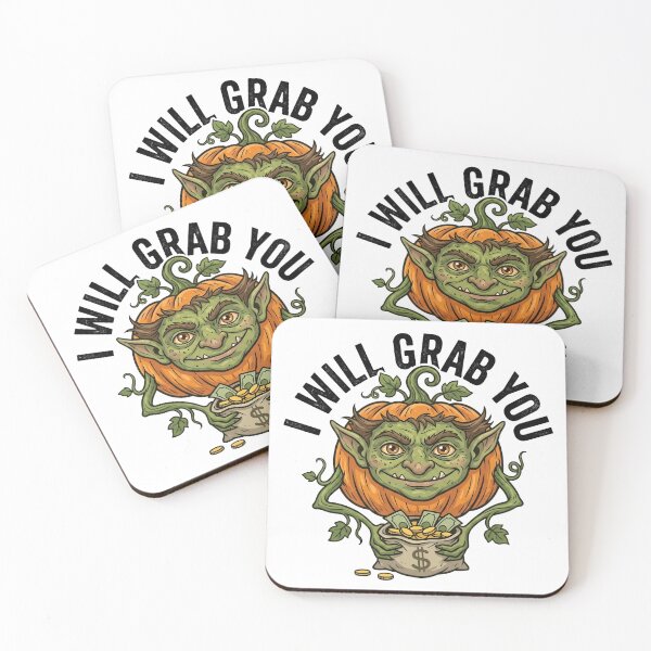 Item preview, Greedy Pumpkin  Illustration: "I Will Grab You" Money Heist Art designed and sold by LineLoo.