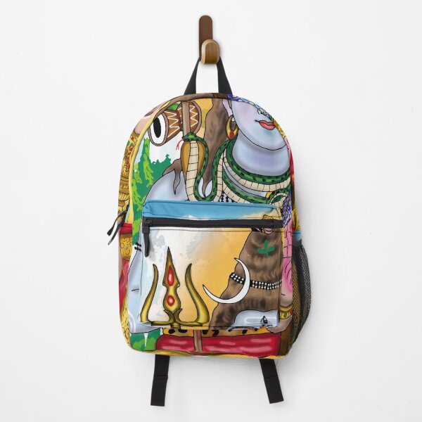 Item preview, Shiv Shakti Spiritual Artwork – Lord Shiva and Parvati Sacred Design designed and sold by Harshit_Digital_Arts.