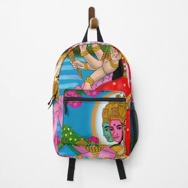 Item preview, Goddess Gayatri Sacred Design – Vedic Divine Feminine Art designed and sold by Harshit_Digital_Arts.