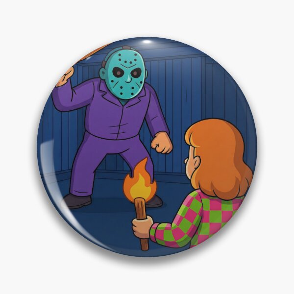 Item preview, Friday the 13th Toothbrush vs Torch designed and sold by DiniertoDesigns.