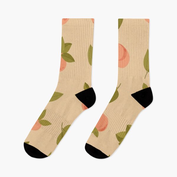 Item preview, Cozy Peach Pattern – Warm Minimal Fruit Design designed and sold by itsTinaColman.