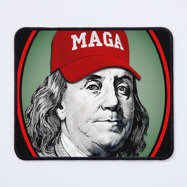 Item preview, Ben Franklin Maga Trump Hat designed and sold by Doa-Damian.