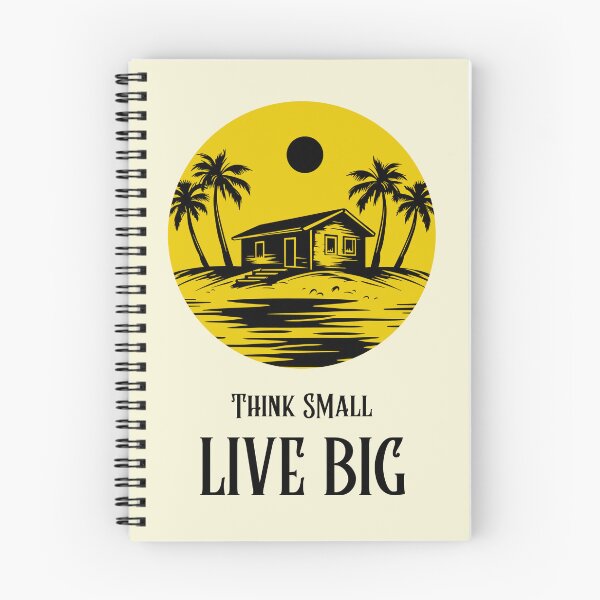 Item preview, Think Small Live Big Tiny House designed and sold by Sachie's Studio.