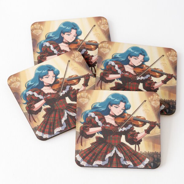 Item preview, Michiru and her Violin designed and sold by Solace Sparkles.