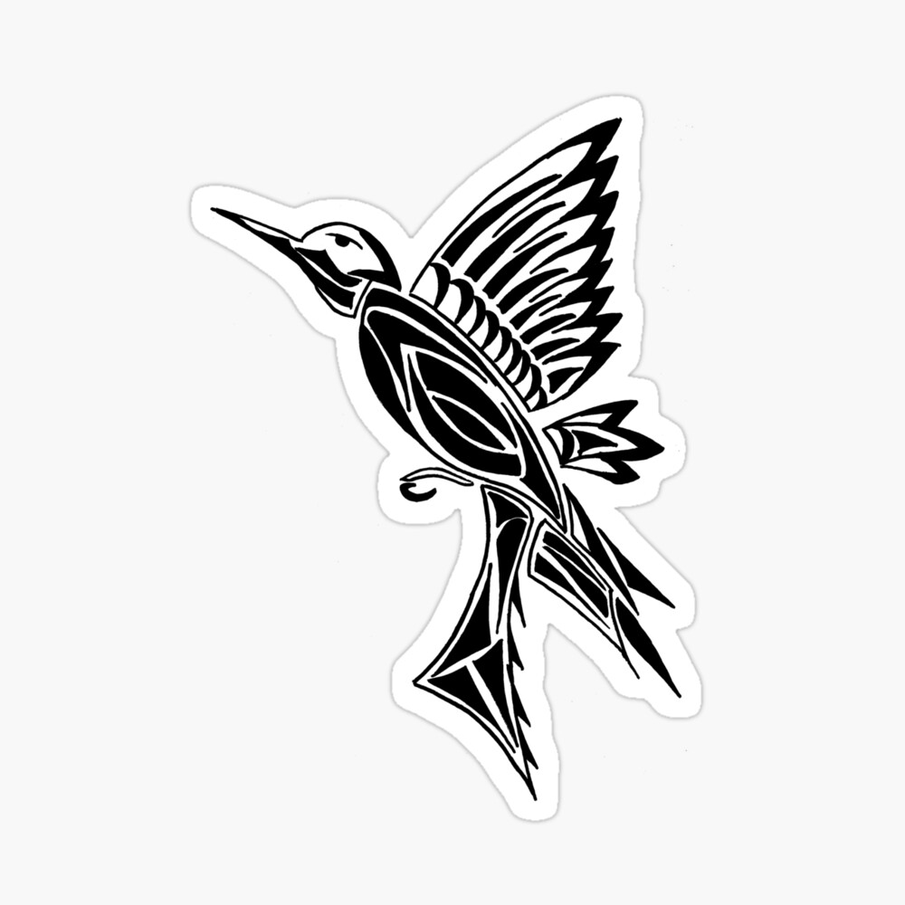 Watercolor Colorful Hummingbird Tattoo Design – Tattoos Wizard Designs