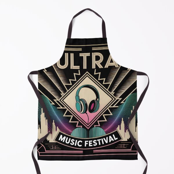 Item preview, Art Deco Ultra Music Festival Poster designed and sold by designscreators.