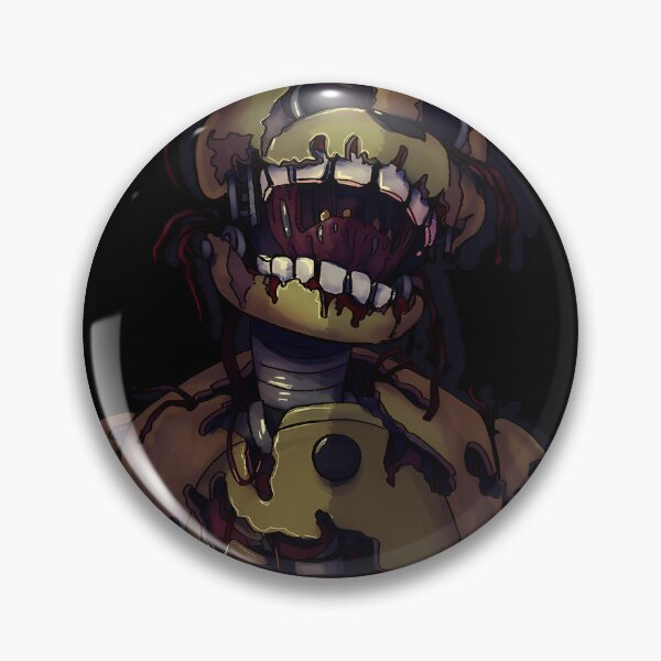 Aperçu de l'œuvre Lumières éteintes Springtrap créée et vendue par Pixelodo.