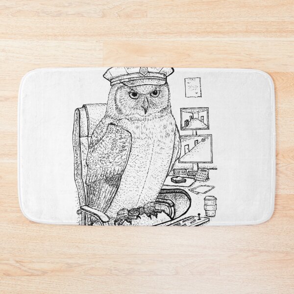 Item preview, The Night Watch: Security Owl designed and sold by wbhny.