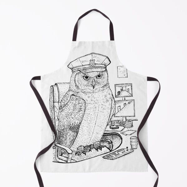 Item preview, The Night Watch: Security Owl designed and sold by wbhny.