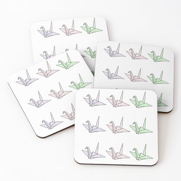 Item preview, Simple Japanese Logo - Three Origami Cranes designed and sold by Studio-MiMi.