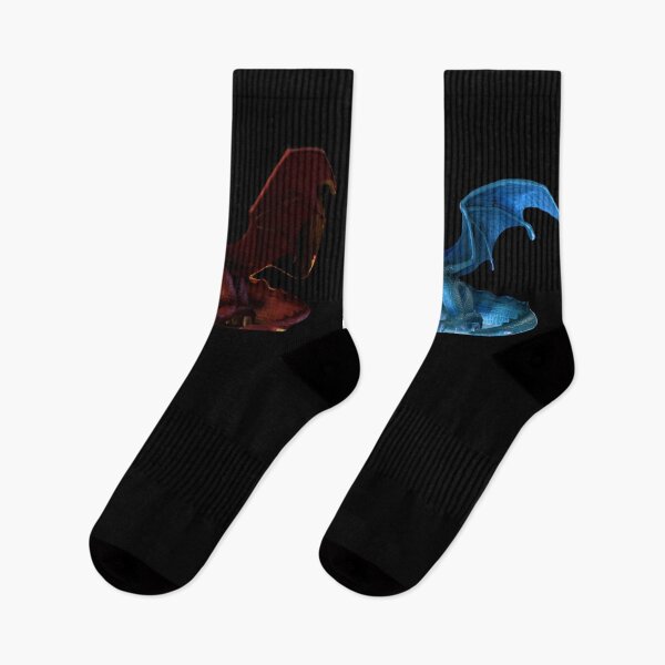 Item preview, MQ Dragon Socks designed and sold by Foxy02016-Merch.