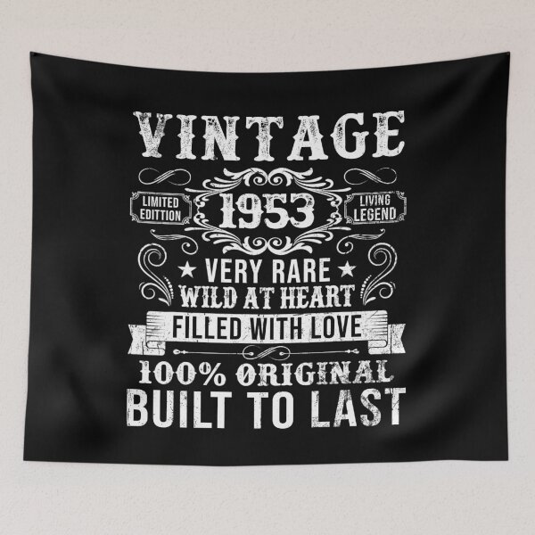 Item preview, Vintage 1953 73th Birthday Gift Born In 1953 73 Years Old designed and sold by RoyesButler.