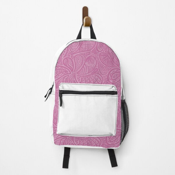 Item preview, Pink Bloom Hand-Drawn Paisley Mandala Pattern designed and sold by AlyonaCo.