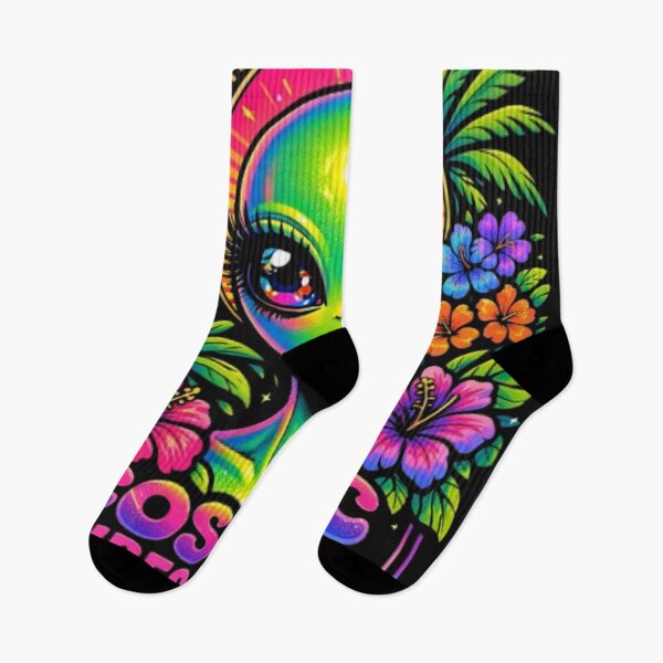 Item preview, Cosmic Vibes Only Shirt – Psychedelic Alien Graphic Tee designed and sold by wanado.