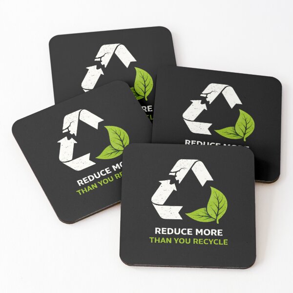 Item preview, Reduce More Than You Recycle – Zero Waste Sustainability Eco Design designed and sold by OrbitOfMind.
