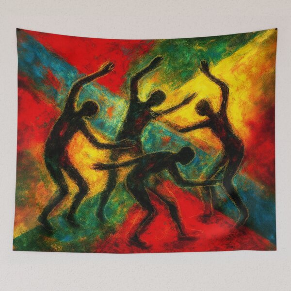 Item preview, Rhythm of the Burning Souls - Original Digital Artwork designed and sold by HeavyHits.