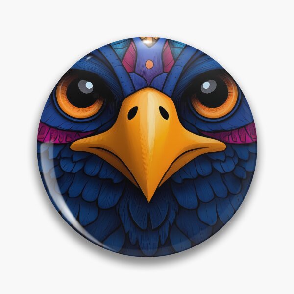 Item preview, Vibrant Tribal Owl Mandala Illustration designed and sold by Angellacelin.