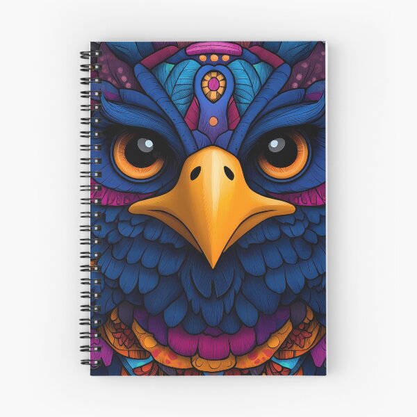 Item preview, Vibrant Tribal Owl Mandala Illustration designed and sold by Angellacelin.