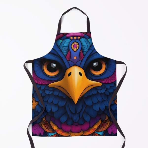 Item preview, Vibrant Tribal Owl Mandala Illustration designed and sold by Angellacelin.