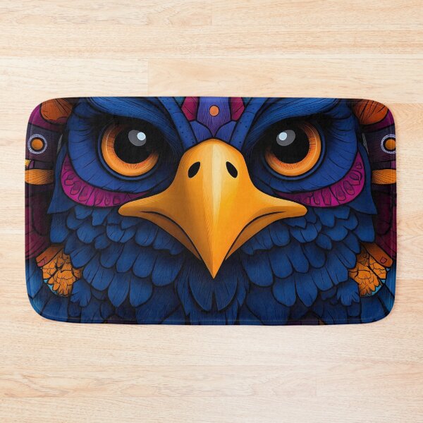 Item preview, Vibrant Tribal Owl Mandala Illustration designed and sold by Angellacelin.